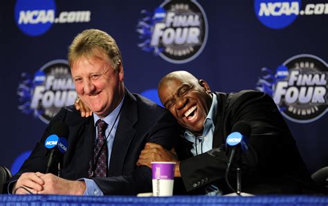 larry bird magic johnson friendship.